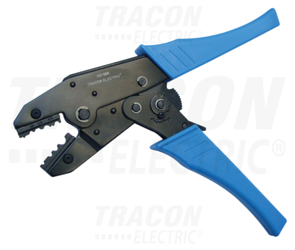 Klešče za stiskanje neizoliranih kabelskih čevljev HD156R TRACON ELECTRIC