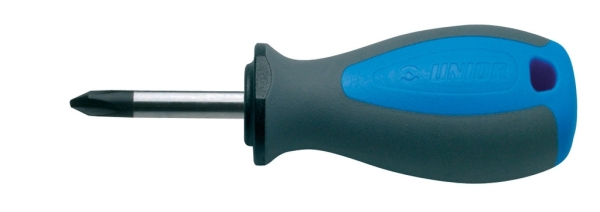 UNIOR kratek križni izvijač 626TBI 87mm, PH2