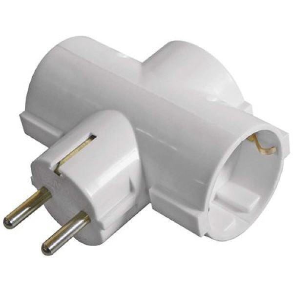 RAZDELILEC 3x SCHUKO