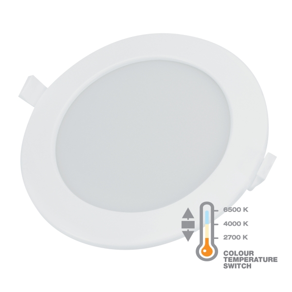 Vgradni LED panel 24W okrogli COMMEL 2700-6500k 240mm