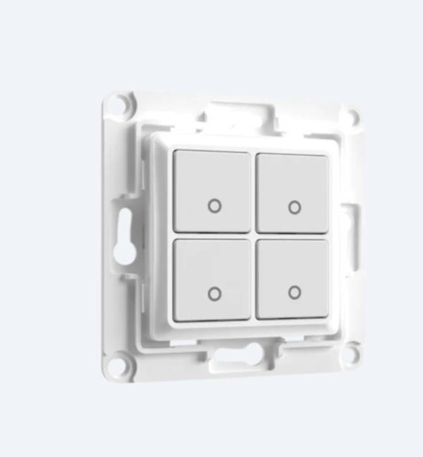 Shelly Wall Switch with 4 Buttons Belo