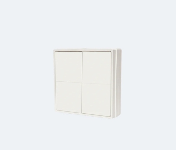 Shelly BLU Wall Switch 4 (Stand Alone)