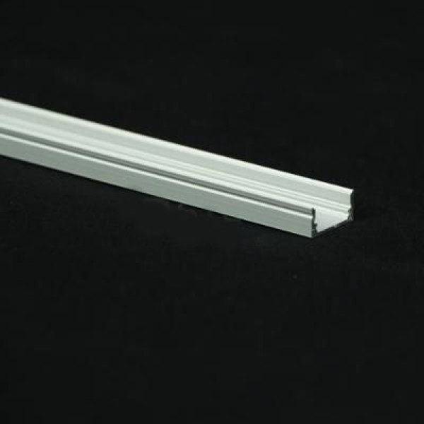 Aluminijast led profil (17x8mm) nadgradni 2m (CENA ZA 1m)