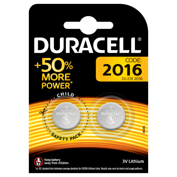 Baterija Duracell DL/CR 2016