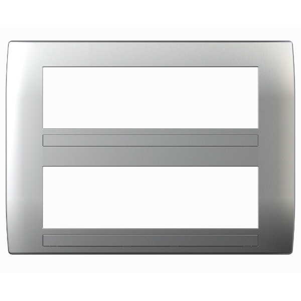 Okvir SOFT 2x7M ES MODUL sivi
