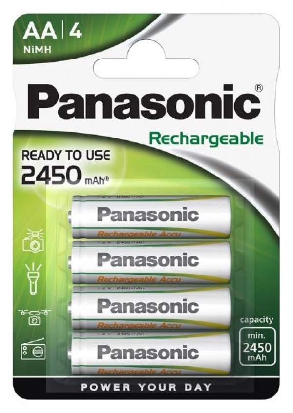Baterija polnilne Panasonic NiMH AA