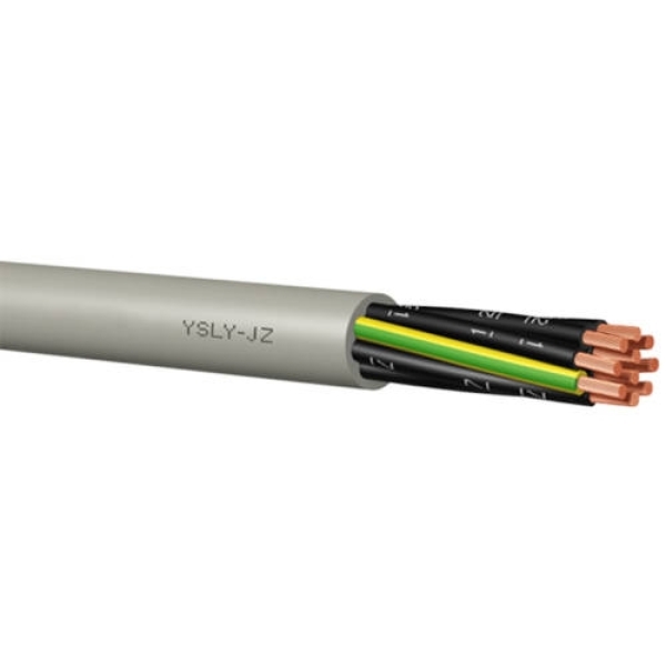 Krmilni kabel YSLY-JZ 12x1.5 mm, sive barve
